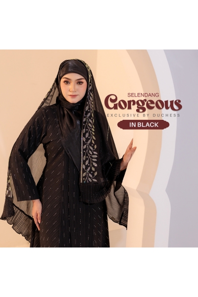 SELENDANG GORGEOUS - BLACK